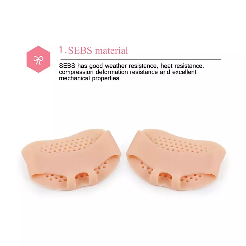 come4buy.com Soft Gel Forefoot Pads Protect Callus Blisters