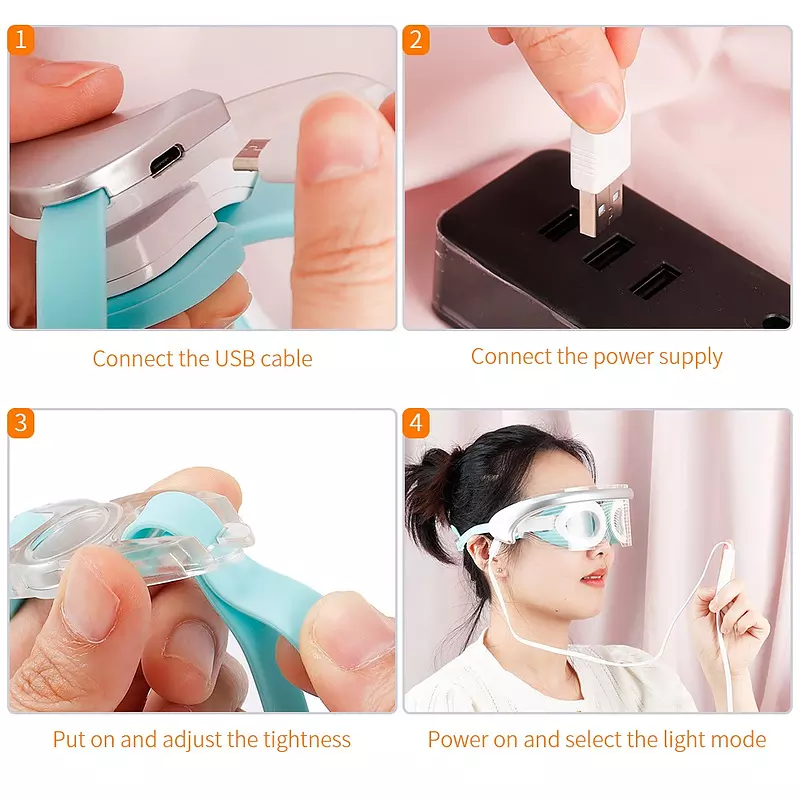 come4buy.com-Eye Massager Light Therapy Muscle Blindfold