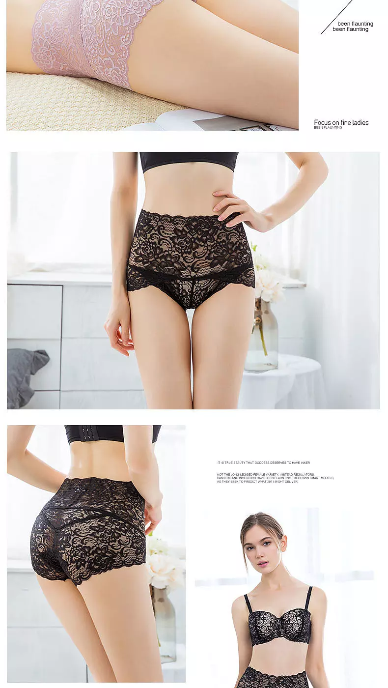 come4buy.com-Sexy Lace Shapers Panties Hip Raise Slimming