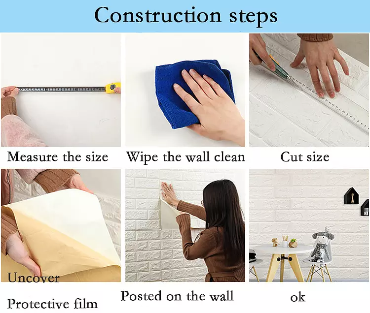 come4buy.com-Background Wall Paper Wall Stickers 38x70xm x 10PCS