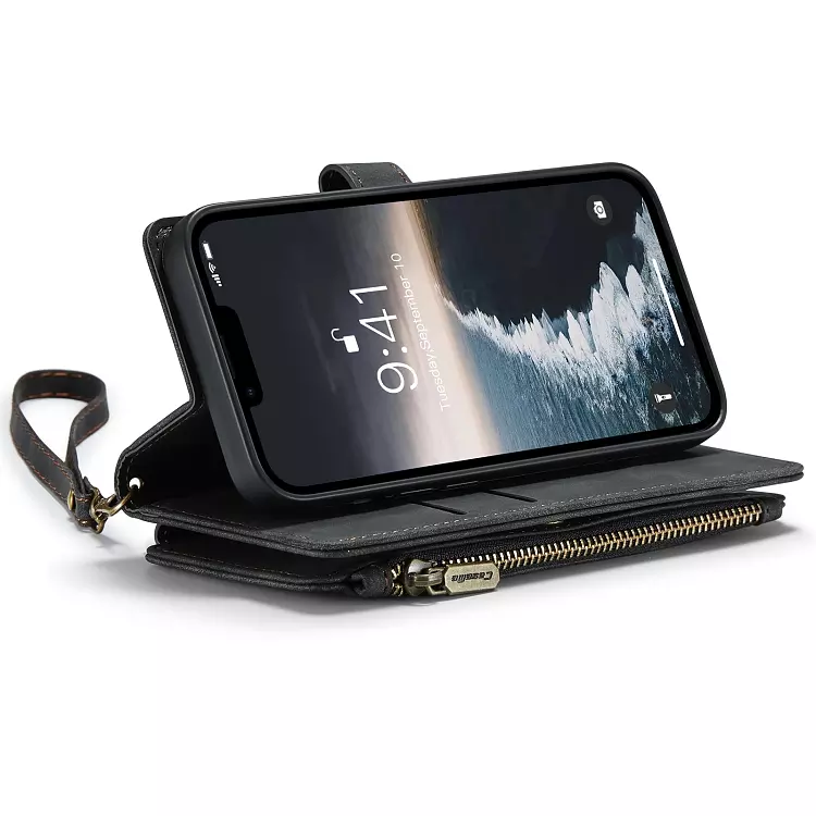 come4buy.com-For iPhone 14 Multifunctional Phone Leather Case