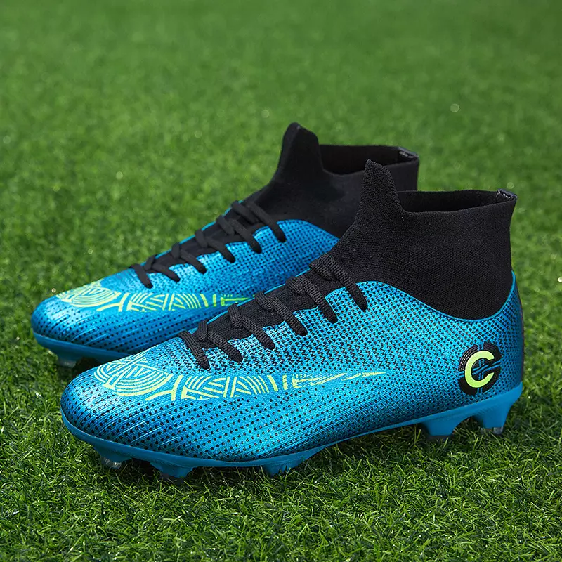 come4buy.com-Cleats Grass Training Sport Footwear Soccer Shoes