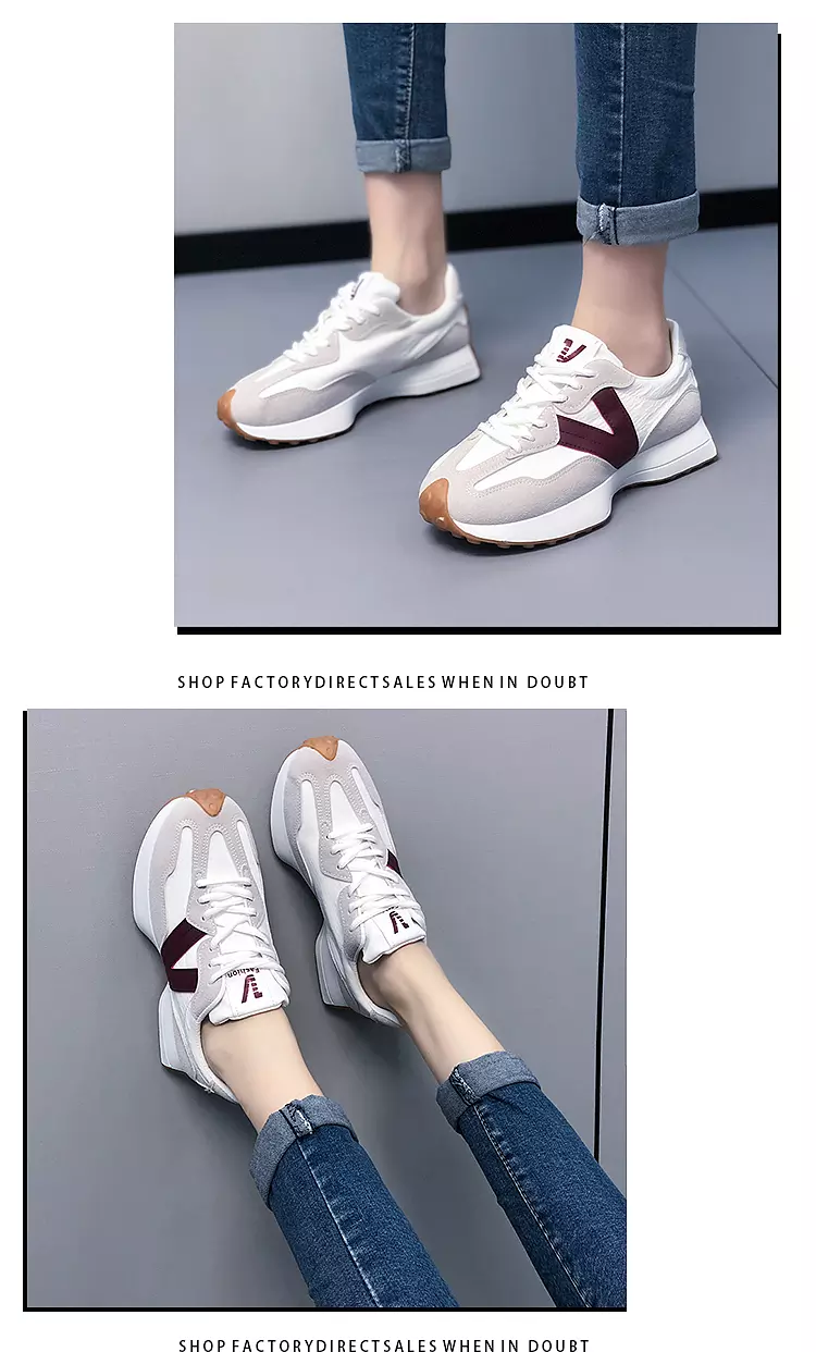 come4buy.com-Патики Женски бели спортски чевли во форма V