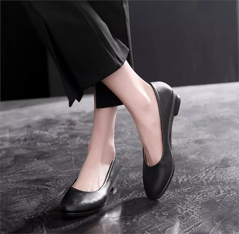 come4buy.com-Sapatos casuais de couro sintético Barco de trabalho para escritório
