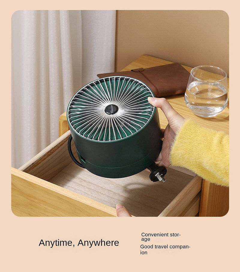 come4buy.com-Foldable Electric Fan Space Heater Home Heaters 1000W