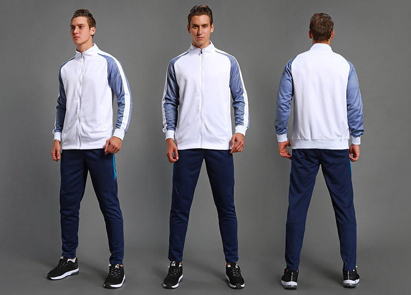 come4buy.com-Men Soccer Sportswear Tracksuit Jacket