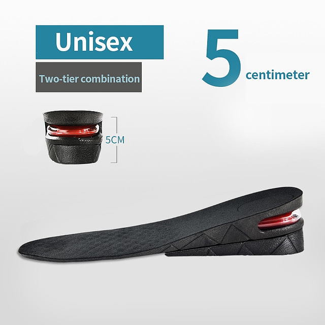 come4buy.com-Invisible height-enhancing insoles 3 5 7 9 cm