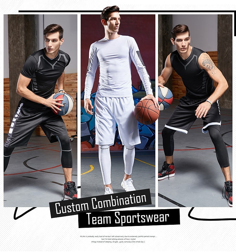 come4buy.com-Leggings Sport Clothes Gym Tight Sweatpants For Men