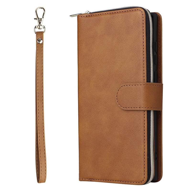 elitephonecase.com-Luxury 9-card Case For Samsung Galaxy S23 Ultra Wallet