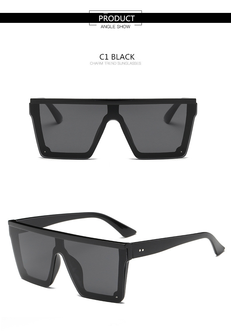 come4buy.com-Unsiex Oversized Square Sunglasses