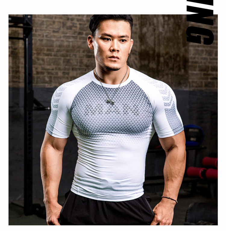 come4buy.com-T Shirt Short Sleeve Sport Tees Gym Fitness Sweatshirt