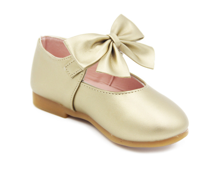 come4buy.com-Princess Shoes Bowknot Kids Single Shoes