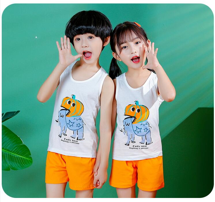 come4buy.com-Gyerekek aranyos pamut gyermekpizsama lányruházat