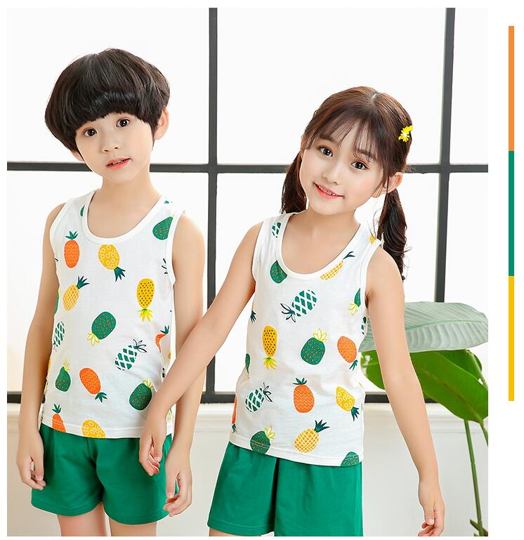 come4buy.com-Kids Cute Cotton Bata Pajama Pambabaeng Damit