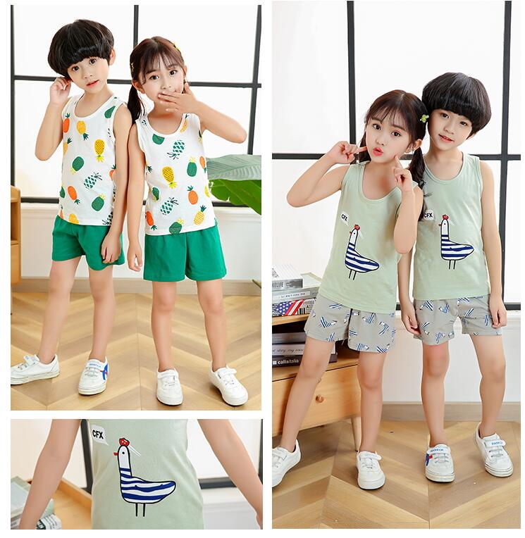 come4buy.com-Dječje slatke pamučne dječje pidžame Odjeća za djevojčice
