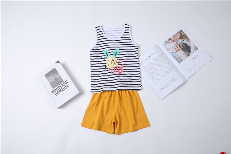 come4buy.com-Kids Cute Cotton Bata Pajama Pambabaeng Damit