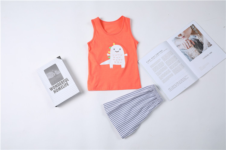 come4buy.com-Vaikams mieli medvilniniai vaikiški pižamos mergaičių drabužiai