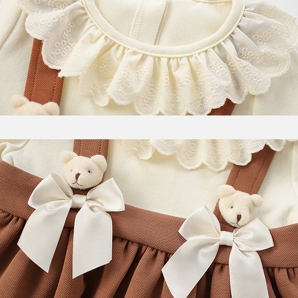come4buy.com-Princess Dress Long Sleeve Sweet Children Baby Dresses