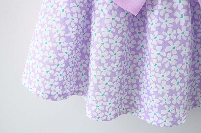 come4buy.com-Summer Princess Dress Cute Bow Flowers Clothing Set