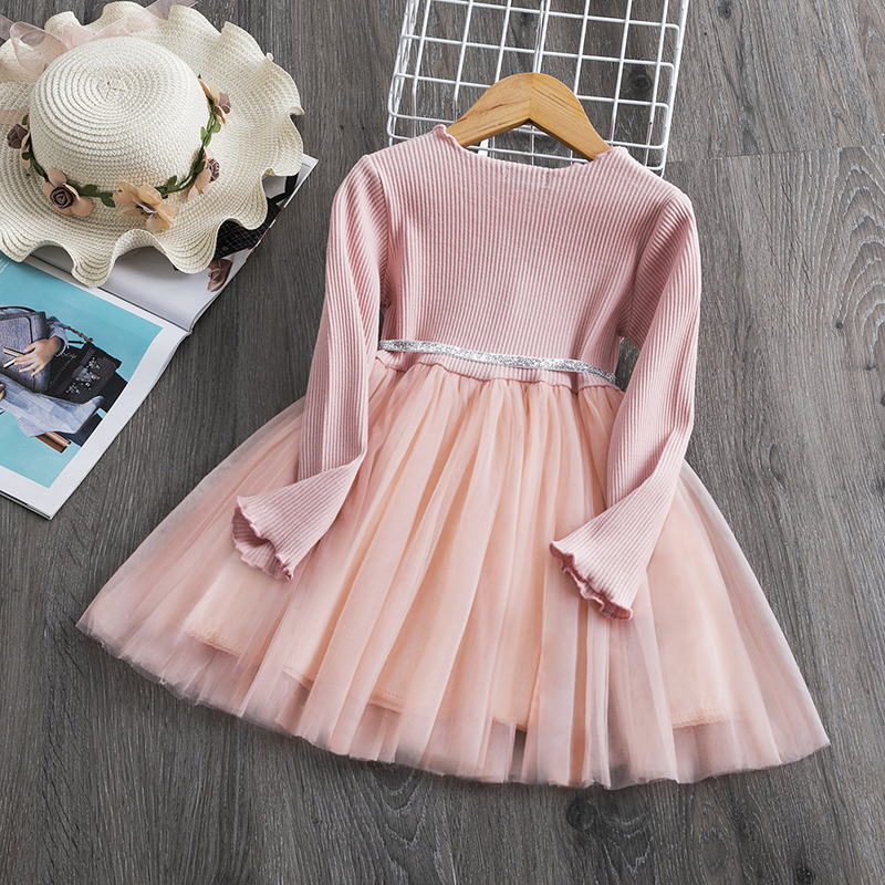 come4buy.com-Girls Princess Dress Long Sleeve Children Clothing