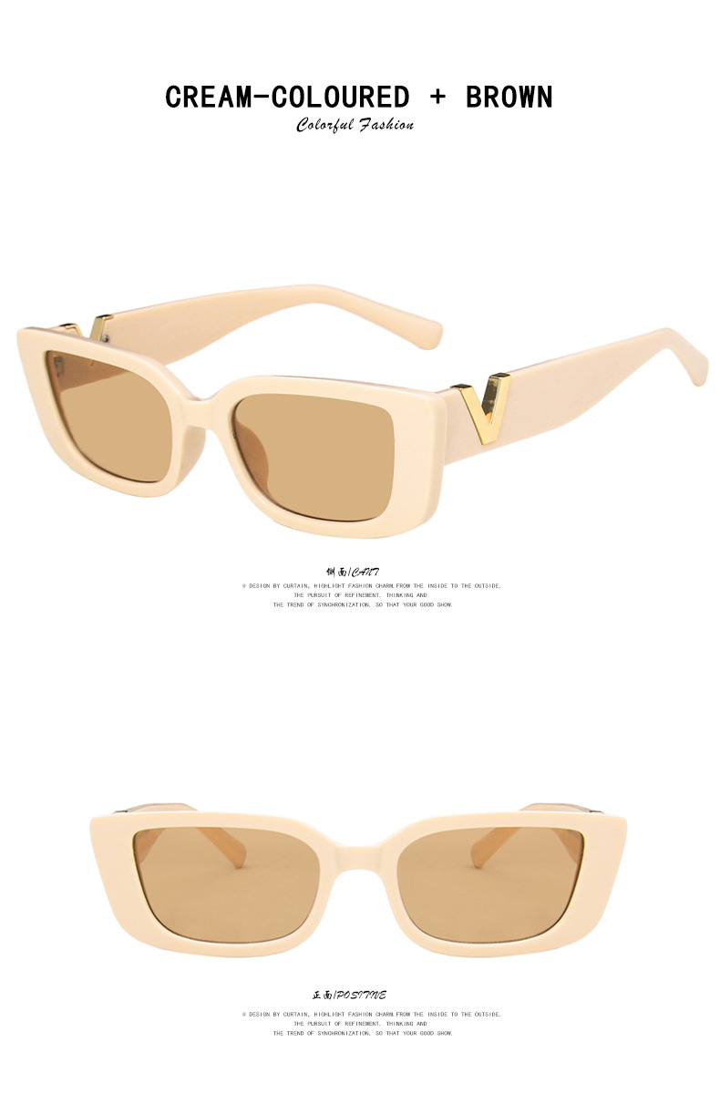 come4buy.com-Retro Rectangle Sunglasses Sun Glasses Ladies Classic Black Square