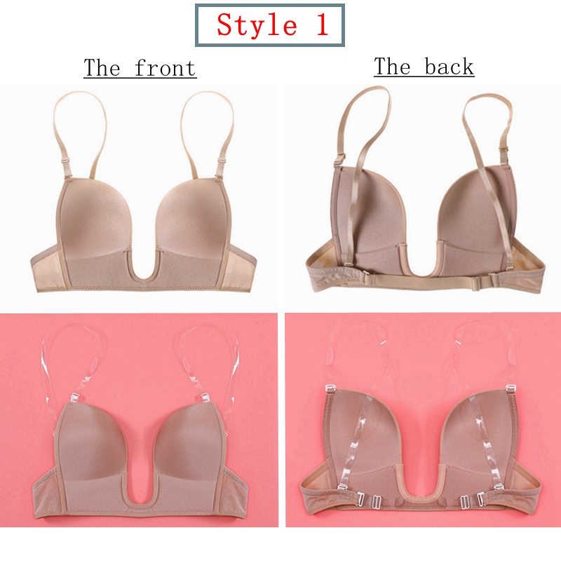 come4buy.com-Underwear for Wedding Dress Fox Gathered Push Up Bra Top
