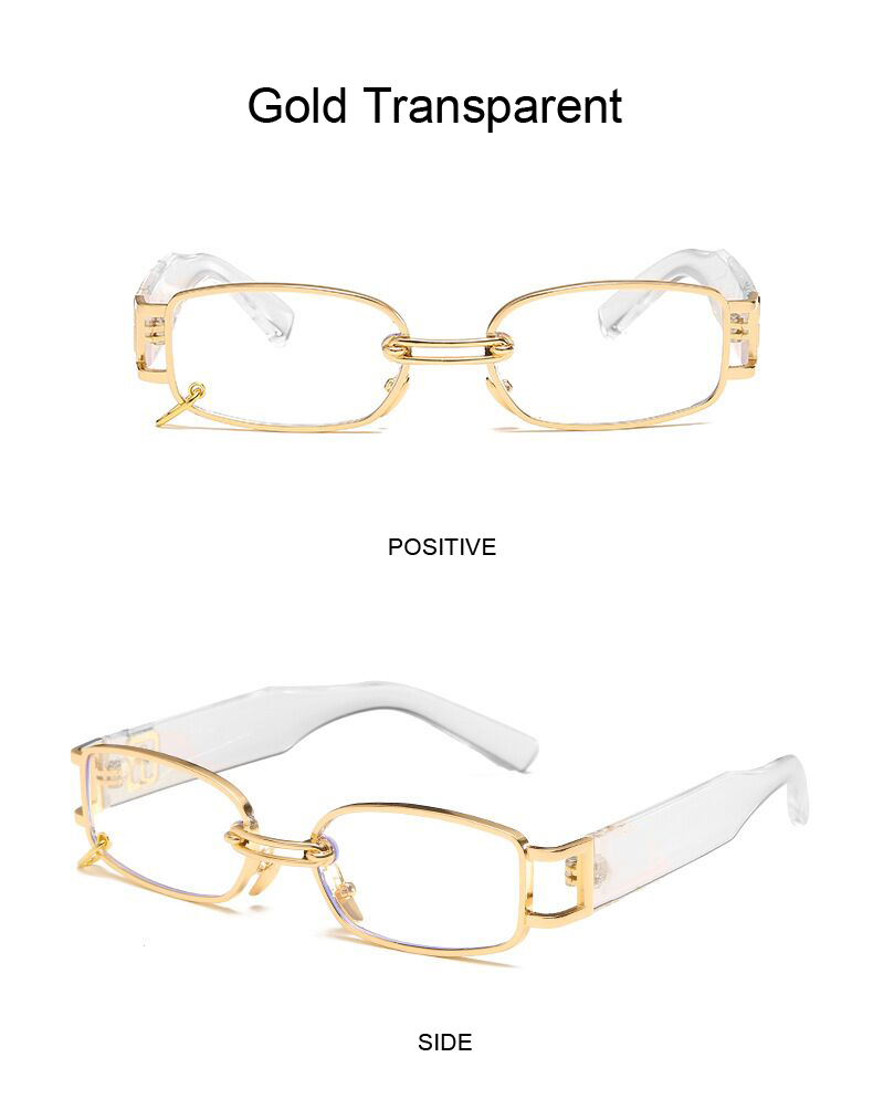 come4buy.com-Fashion Retro Small Rectangle Sun Glasses