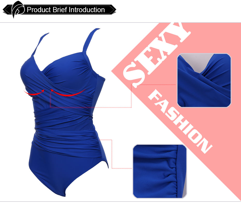 come4buy.com-One-Piece Suits Monokini Plus Size Swimwear Women Mesh Sexy Swimsuit