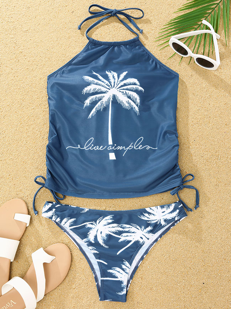 come4buy.com-Аялдар ванна костюму жайкы пляж кокос бикини топтому
