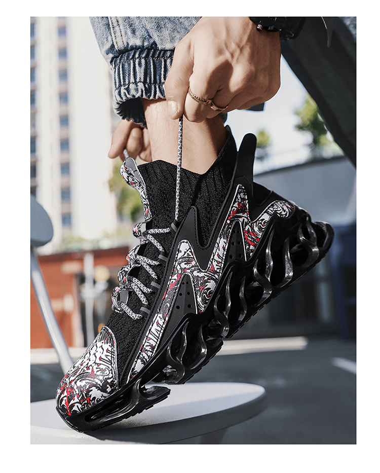 come4buy.com-Modne sportowe buty do biegania Blade dla mężczyzn Trampki