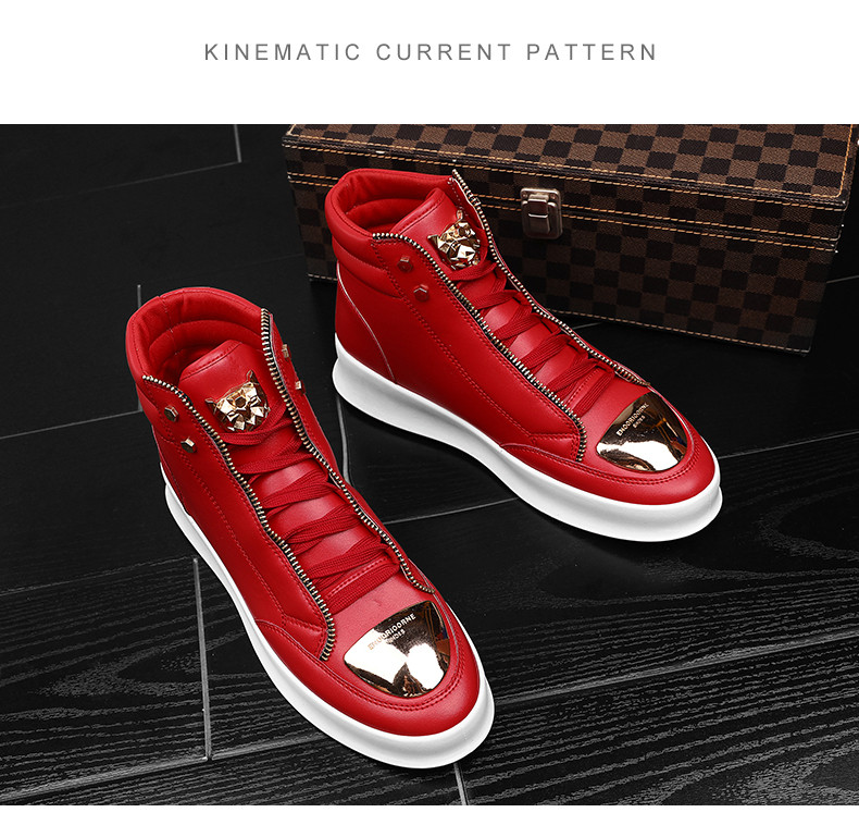come4buy.com-Sneakers Sor-Luxury Men Flat Hip Hop Sneakers