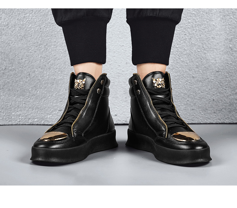 come4buy.com-סניקרס אדומות יוקרתיות לגברים נעלי היפ הופ שטוחות