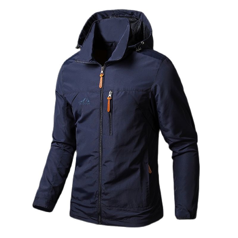come4buy.com-Camping Sports Men Waterproof Military Hooded Jacket