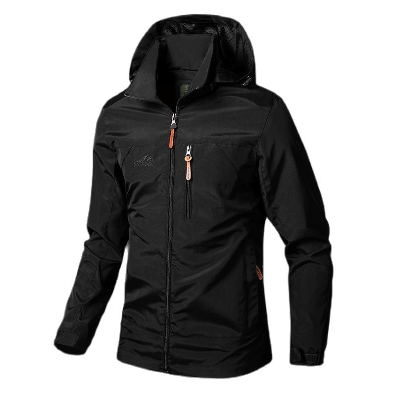 come4buy.com-Camping Sports Men Waterproof Military Hooded Jacket