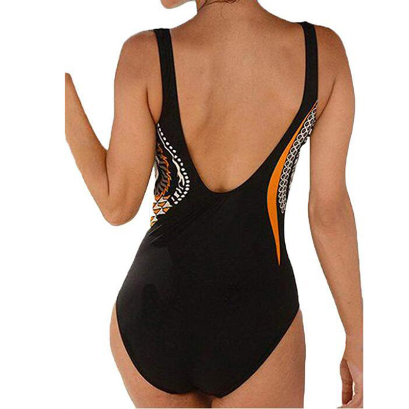 come4buy.com-Women ملابس السباحة قطعة واحدة رفع ثوب السباحة مثير
