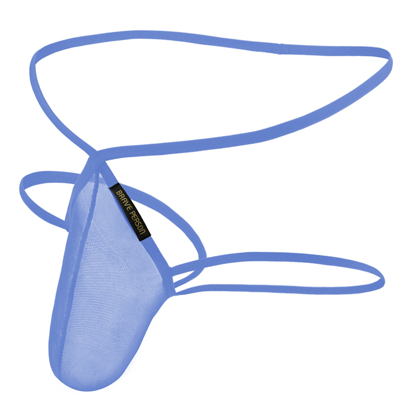 come4buy.com-Men Briefs Thongs Pouch Mesh Transparent Underwear
