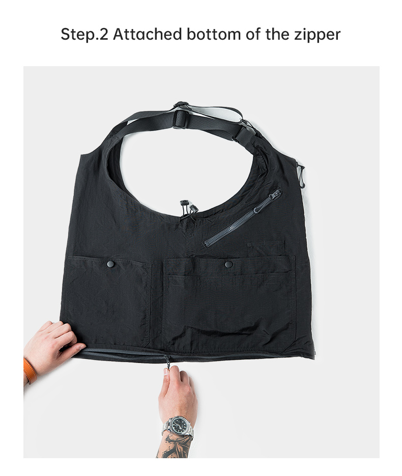 come4buy.com-Working Vest Multi Pocket Waistcoat Satchel Jacket