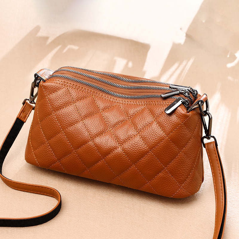 come4buy.com- Luxusná taška cez rameno z mäkkej hovädzej kože pre ženy