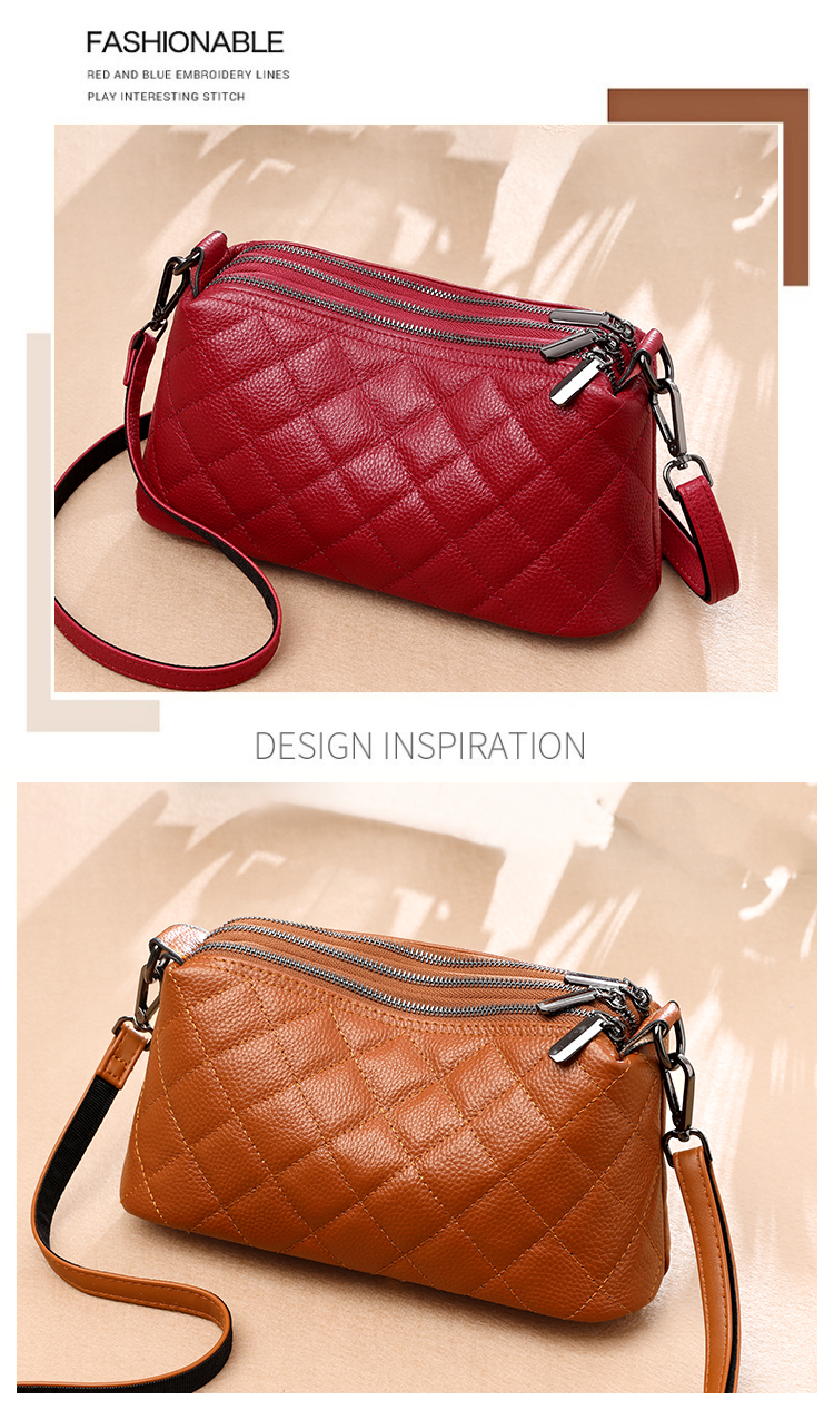come4buy.com- Luxury Soft Cow Leather Shoulder Bag For Women
