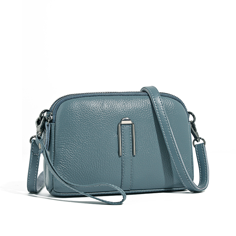 come4buy.com-Genuine Leather Clutch Women Shoulder Bag