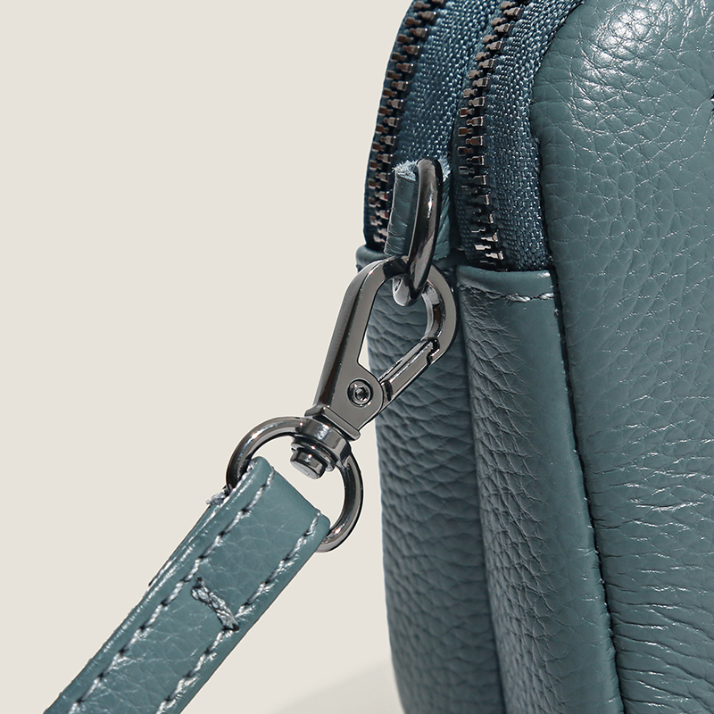 come4buy.com-Genuine Leather Clutch Women Shoulder Bag