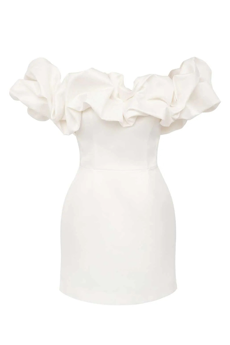 Come4buy.com-Váy dạ hội mini không dây hở lưng gợi cảm