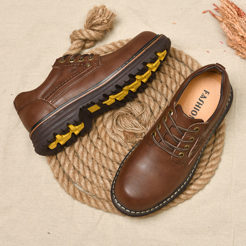 come4buy.com-Men Formal Men High Quality Outdoor Work Shoes