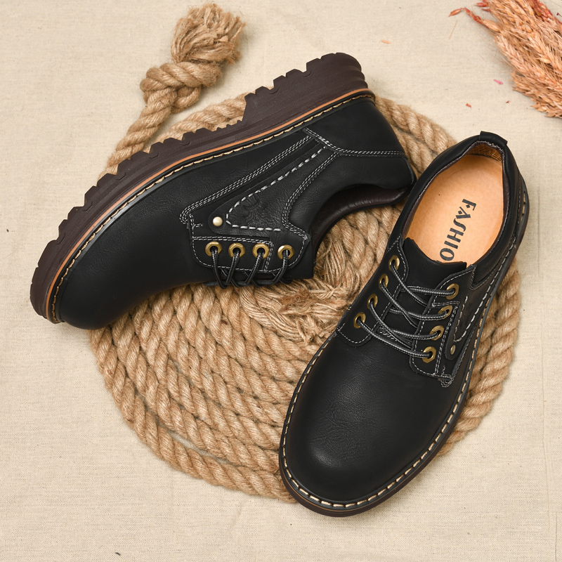 come4buy.com-Men Formal Men High Quality Outdoor Work Shoes