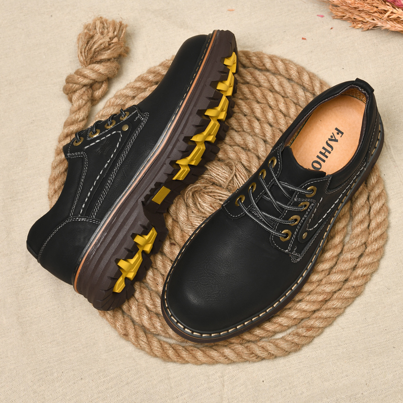 come4buy.com-Men Formal Men High Quality Outdoor Work Shoes