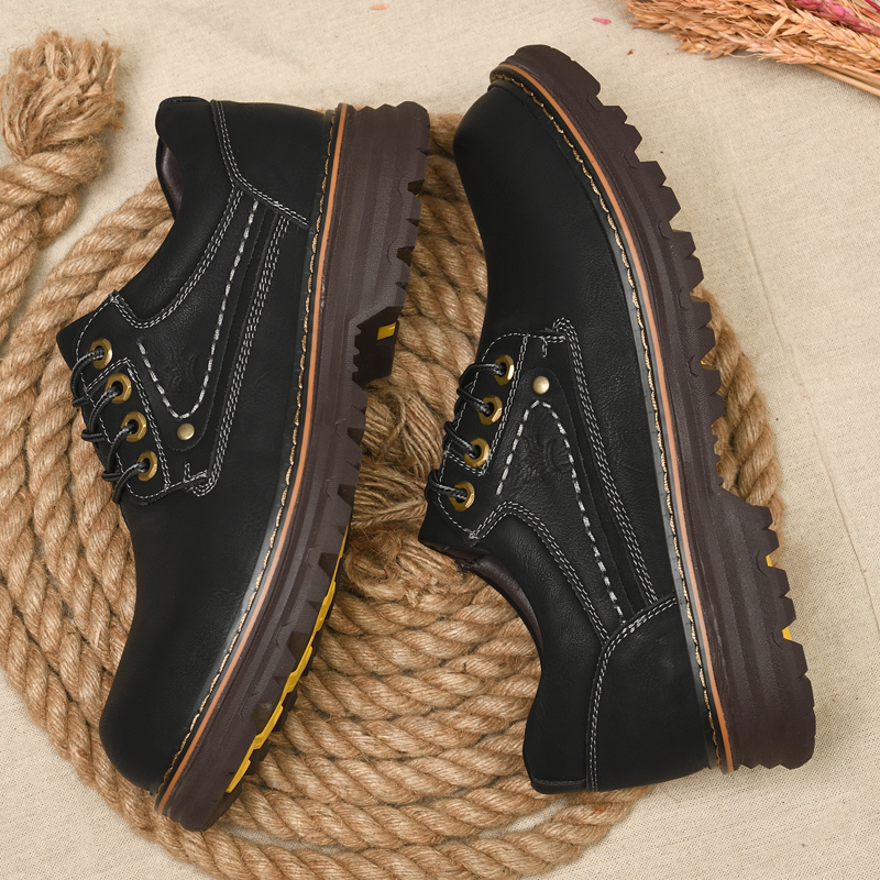 come4buy.com-Men Formal Men High Quality Outdoor Work Shoes