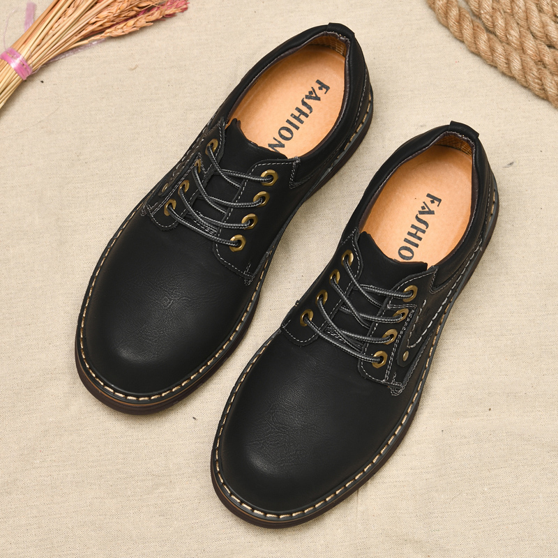 come4buy.com-Men Formal Men High Quality Outdoor Work Shoes