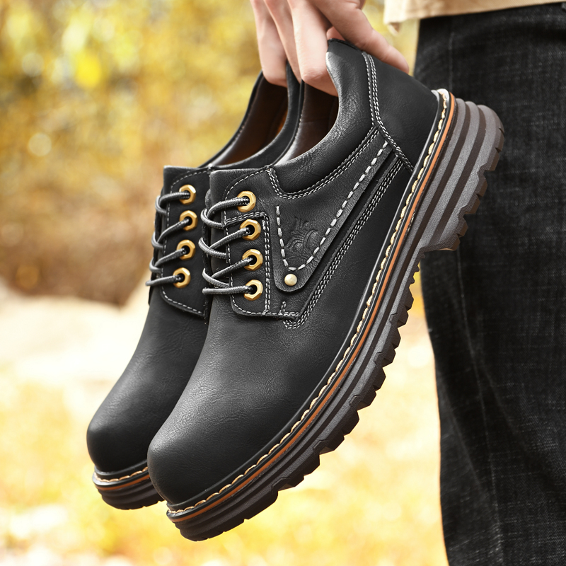 come4buy.com-Men Formal Men High Quality Outdoor Work Shoes
