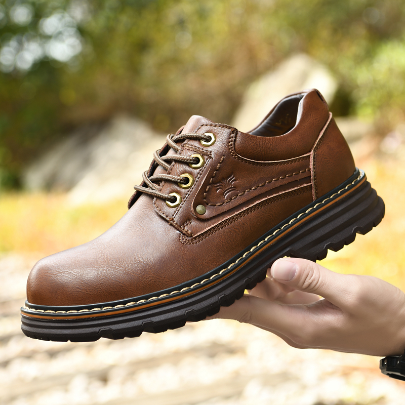 come4buy.com-Men Formal Men High Quality Outdoor Work Shoes
