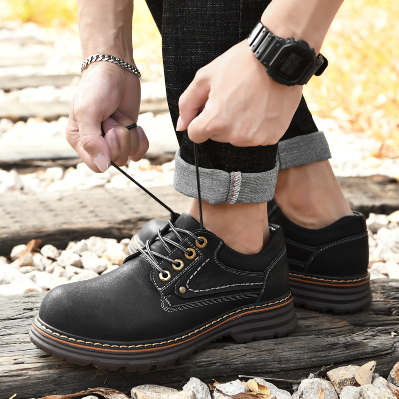 come4buy.com-Men Formal Men High Quality Outdoor Work Shoes